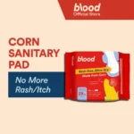 Blood Ultra-thin Corn Pad - Gentle and Breathable Sanitary Pads for Maximum Comfort - For Sensitive Skin - Hypoallergenic & 3X More Dry Than Cotton - Image 2